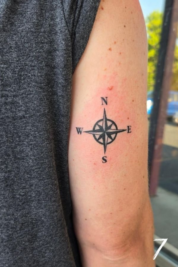 Compass Tattoo