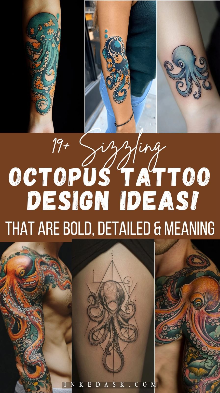 19+ octopus tattoo Ideas